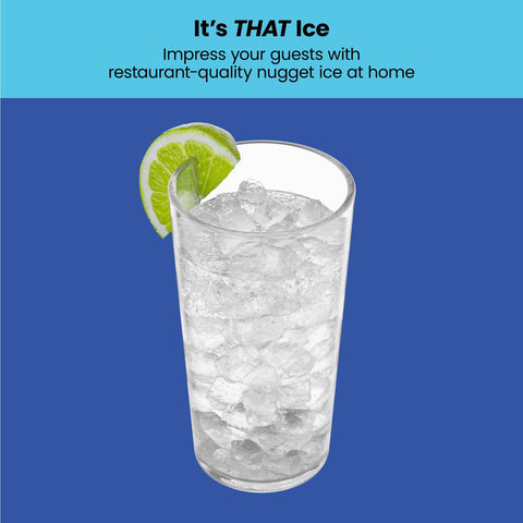 "The Pebble" Countertop Nugget Ice Machine by Iceman™
