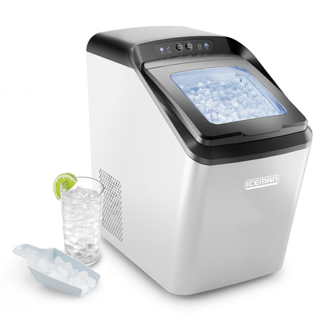 "The Pebble" Countertop Nugget Ice Machine by Iceman™
