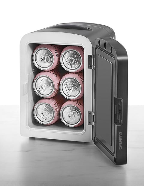 Portable Mirrored Personal Fridge