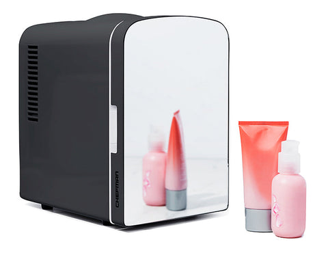 Portable Mirrored Personal Fridge